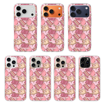 Pink Prose Clear Case Insert