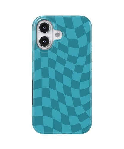 Mermaid Jewel Wavy Checkers MagSafe Phone Case