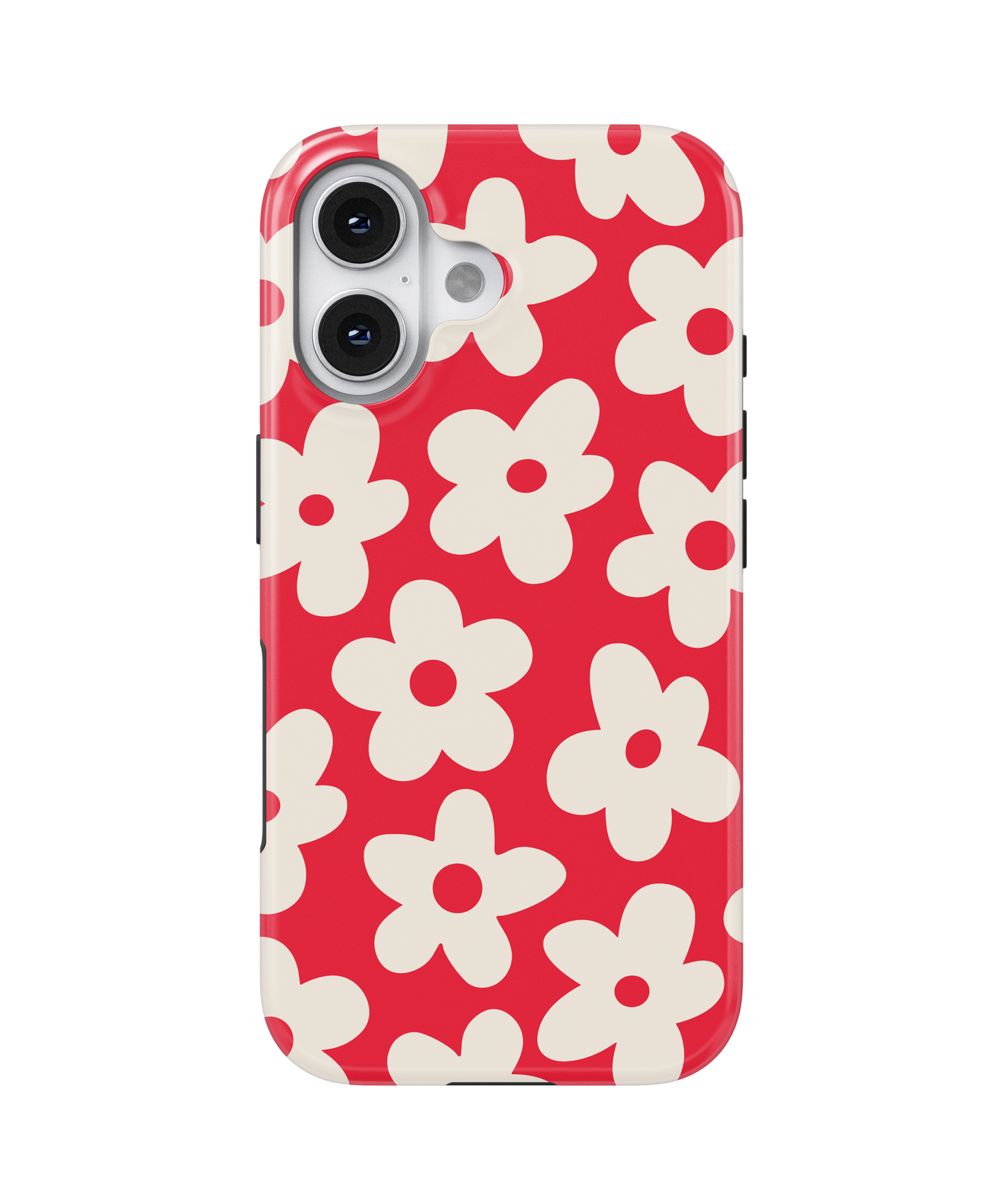 Vermillion Big Blooms MagSafe Phone Case