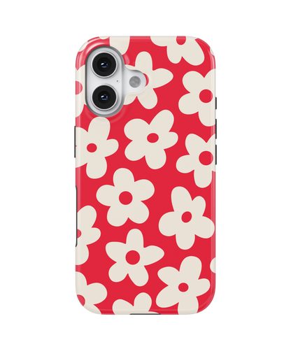 Vermillion Big Blooms MagSafe Phone Case