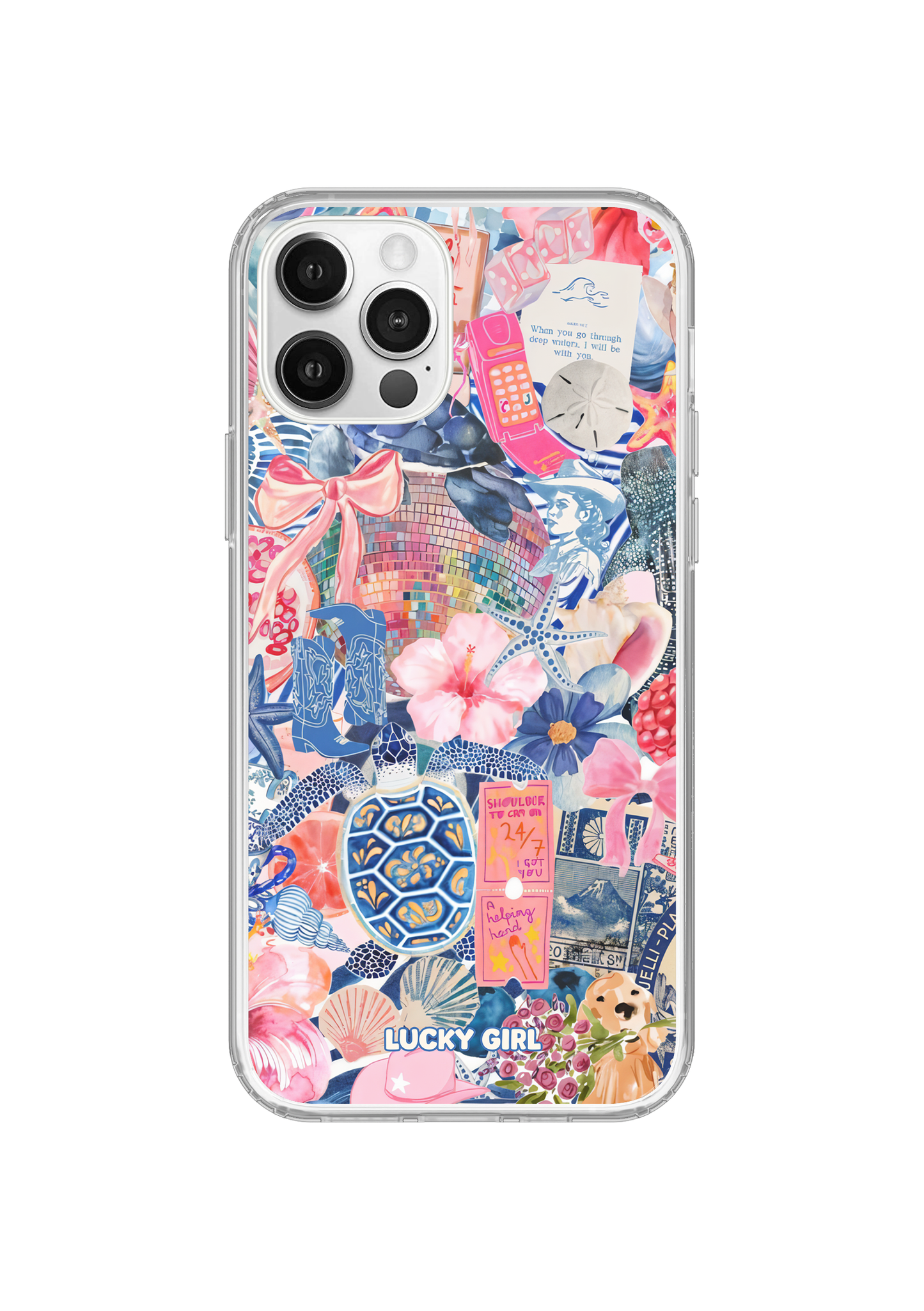 Seas the Day Clear Case Insert