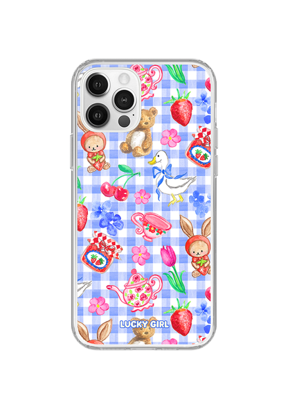 Gingham Goose Clear Case Insert