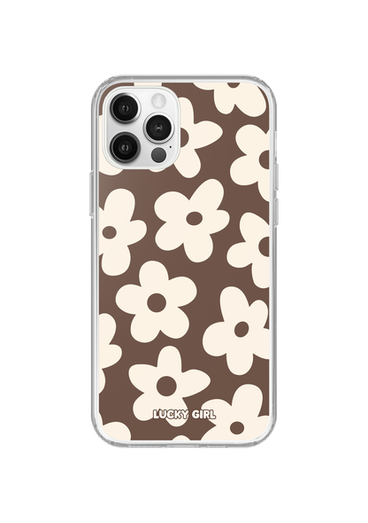 Espresso Big Blooms Clear Case Insert