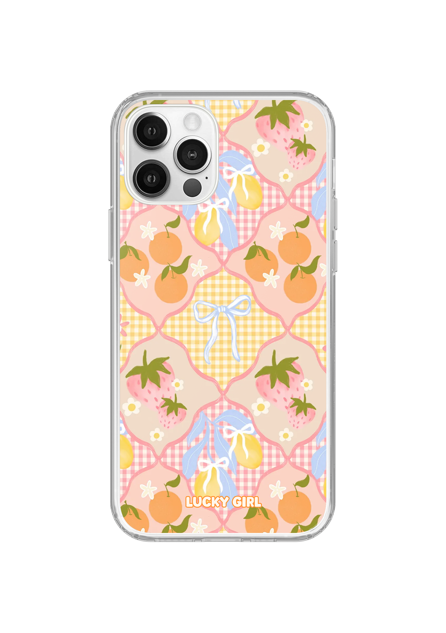 Gingham Grove Clear Case Insert
