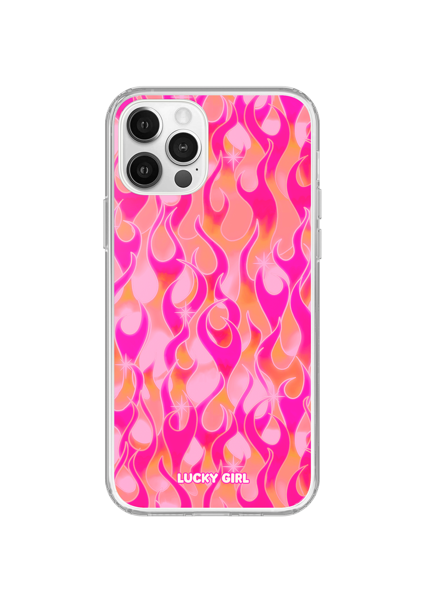 Fever Flames Clear Case Insert