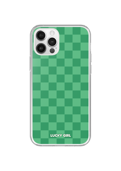 Emerald City Checkers Clear Case Insert
