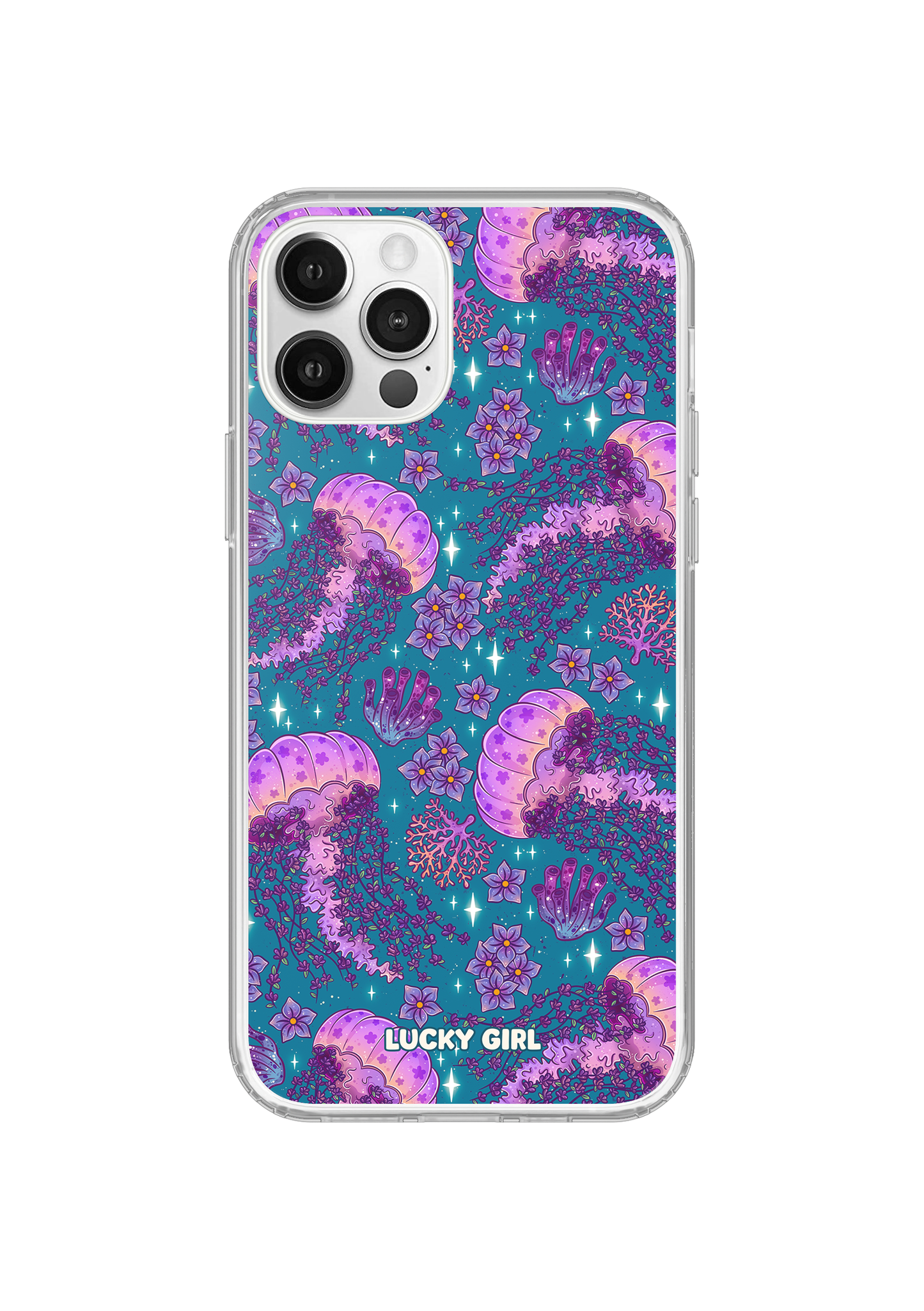 Jellyfish Dreams Clear Case Insert
