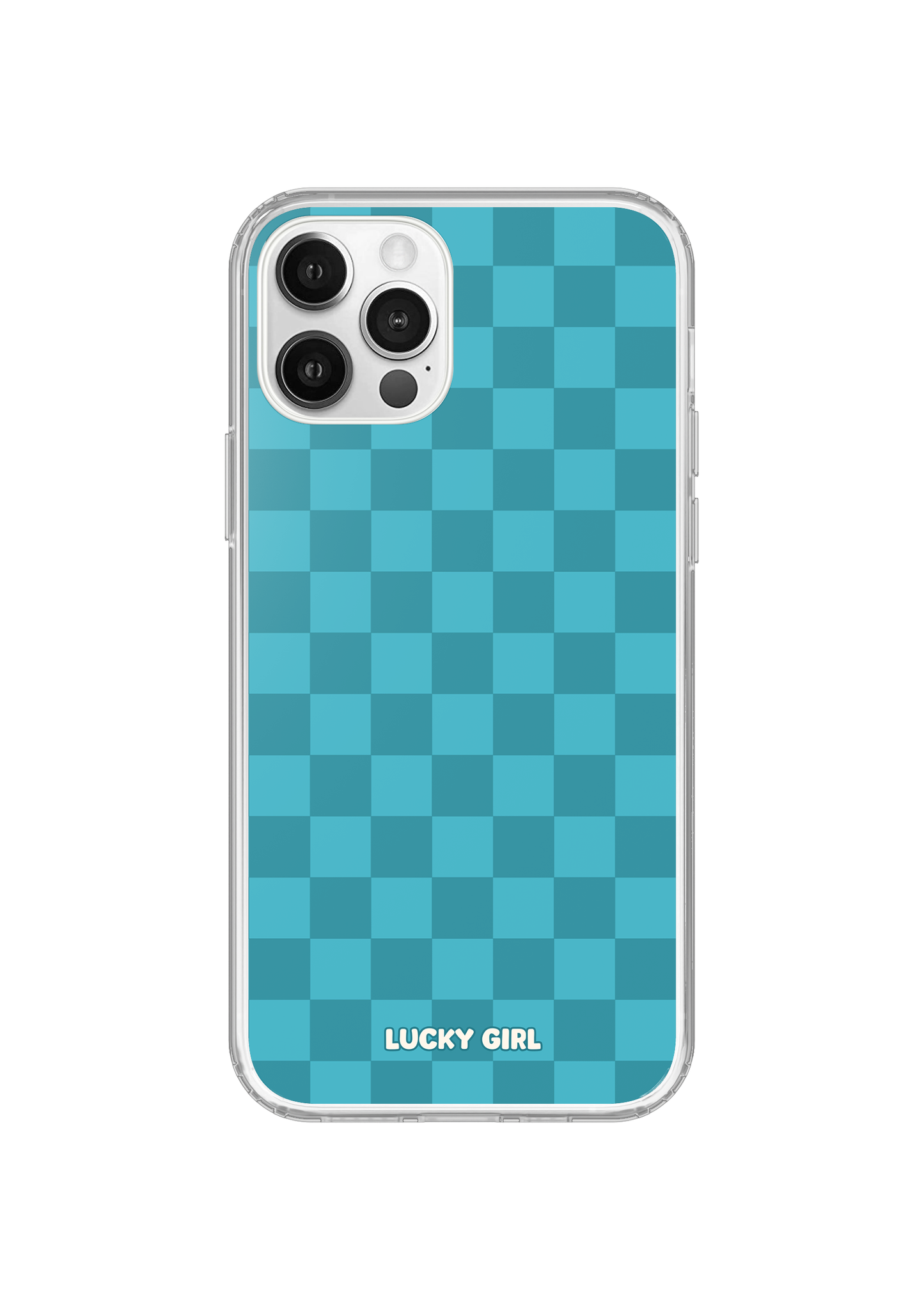 Mermaid Jewel Checkers Clear Case Insert