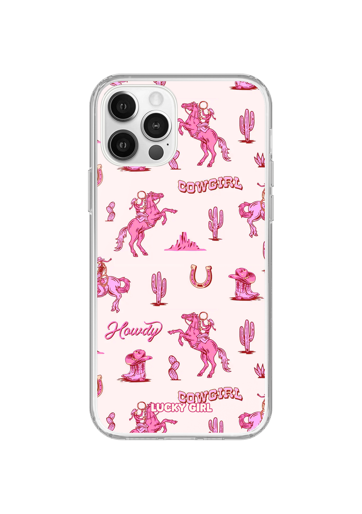 Classic Cowgirl Clear Case Insert