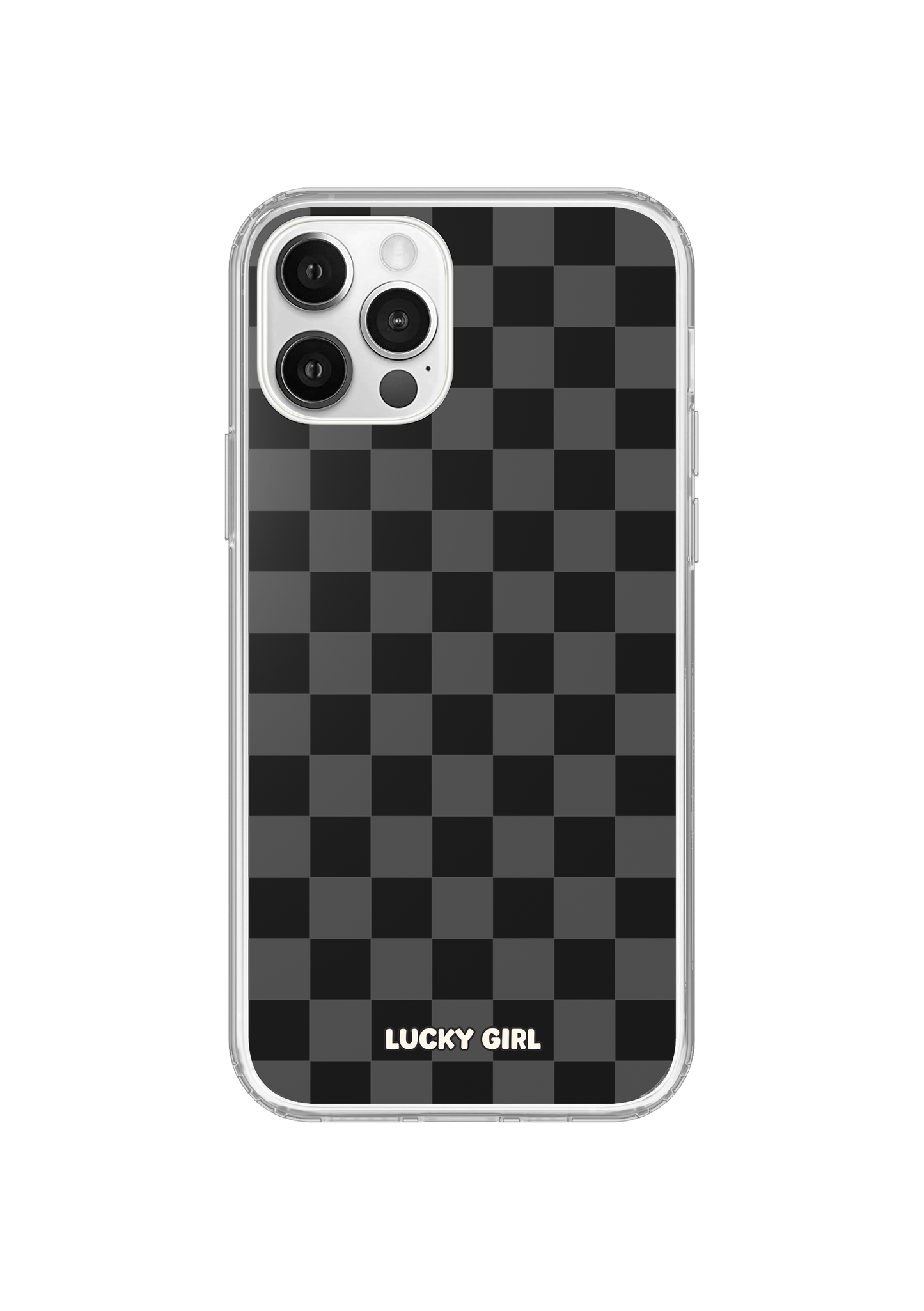 Onyx Checkers Clear Case Insert