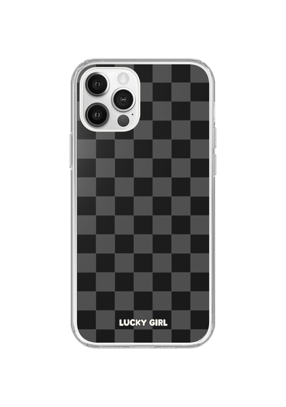 Onyx Checkers Clear Case Insert
