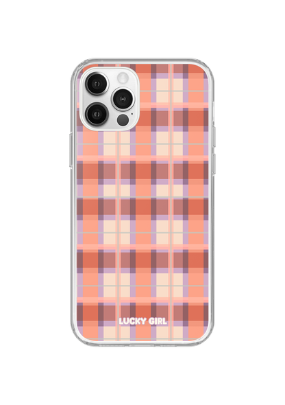 Jelly Bean Plaid Clear Case Insert
