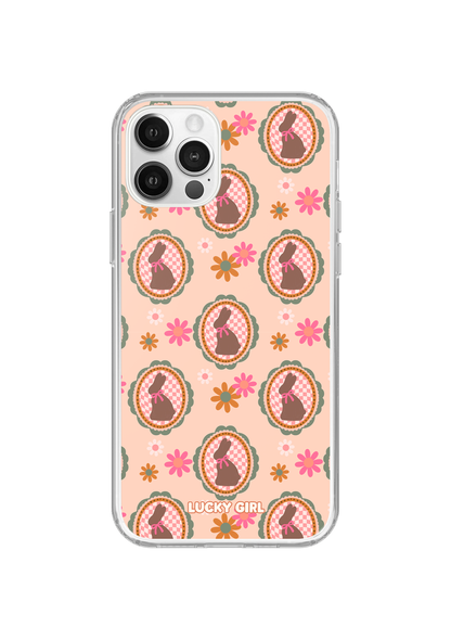 Chocolate Bunnies Clear Case Insert