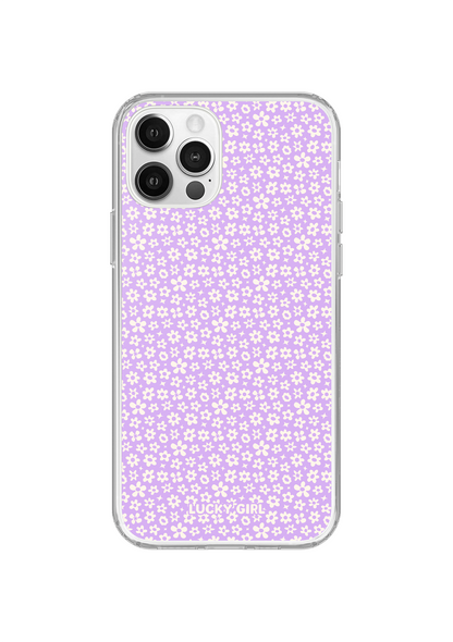 Lavender Little Blooms Clear Case Insert