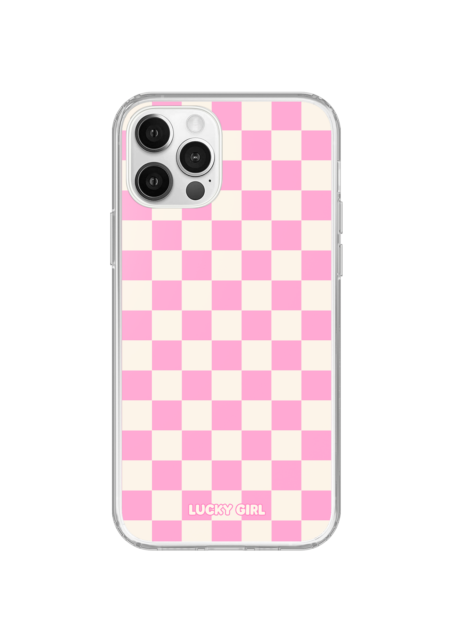 Bubblegum Checkers II Clear Case Insert