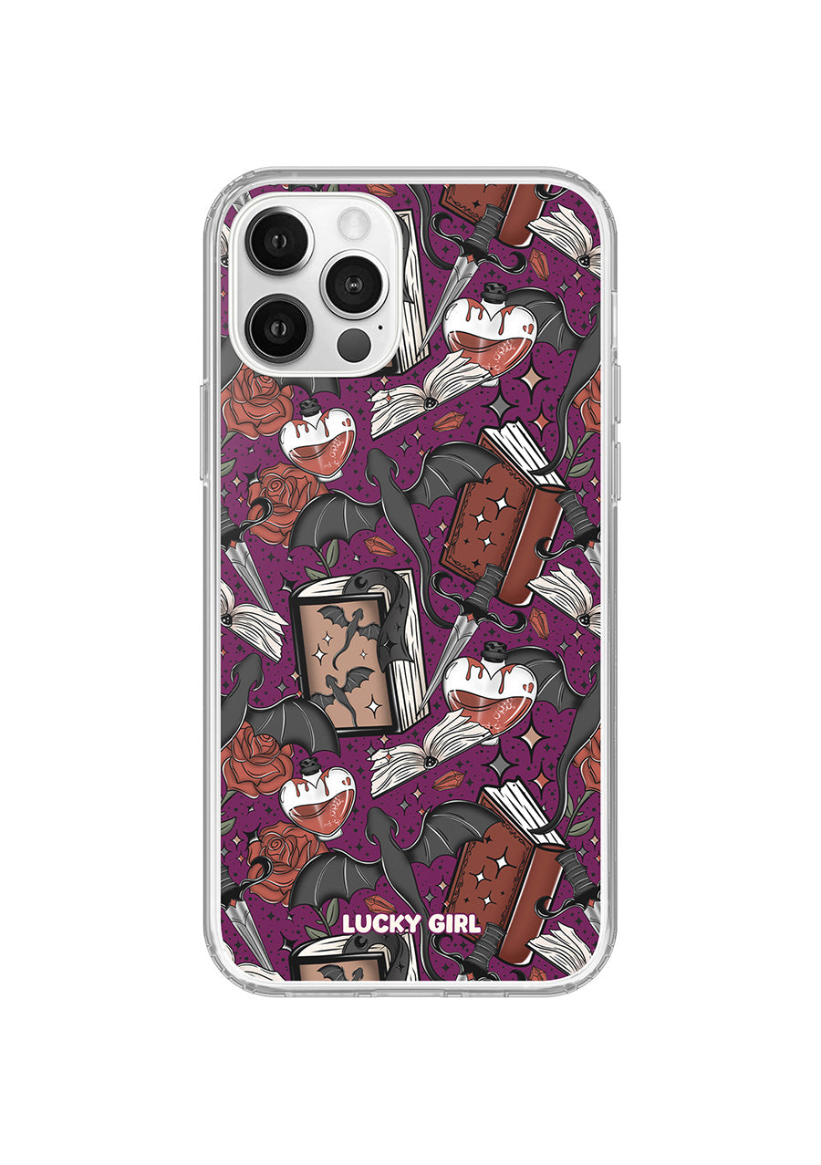 Dragon's Devotion Clear Case Insert – Lucky Girl Phone Cases