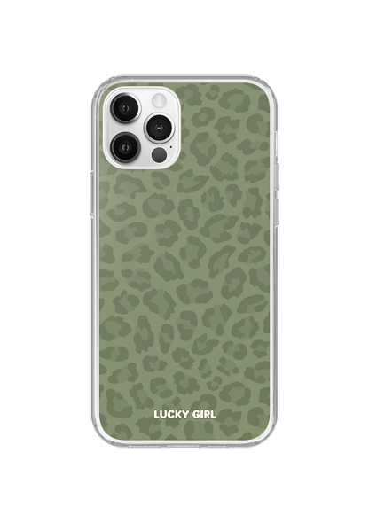 Moss Leopard Clear Case Insert