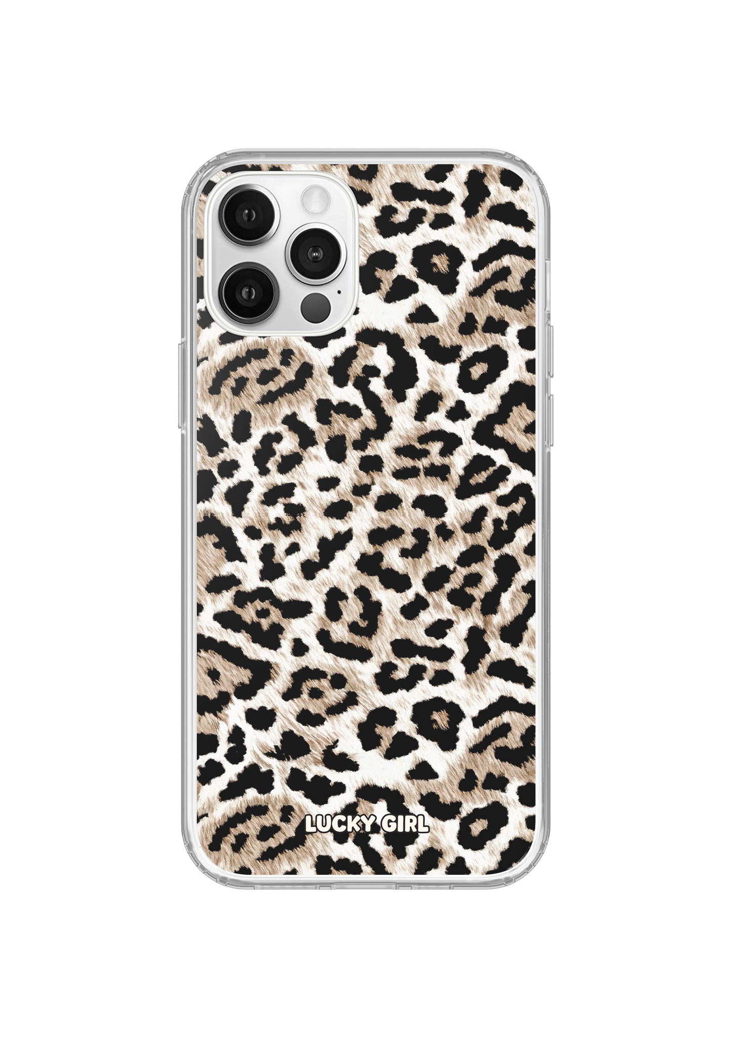 Wild Leopard Clear Case Insert
