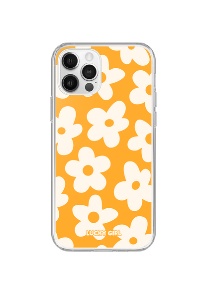 Creamsicle Big Blooms Clear Case Insert