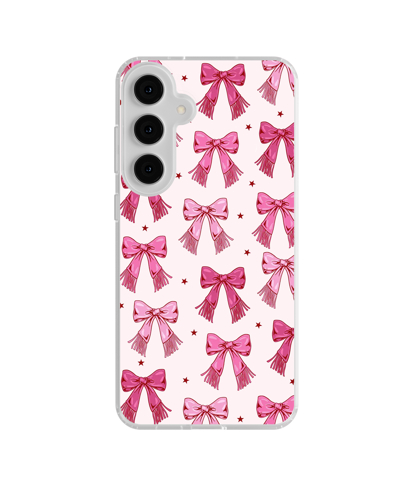 Blush Fringe Clear Case Insert