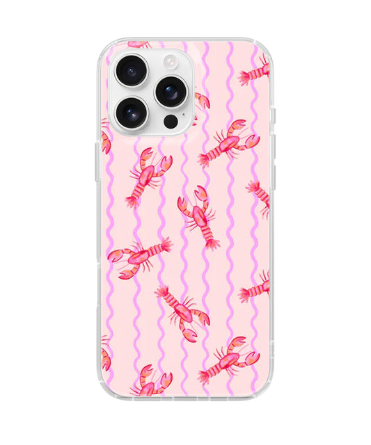 Lobster Wave Clear Case Insert