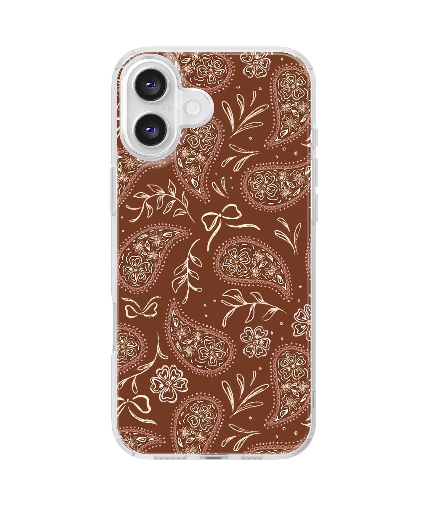 Prairie Paisley Clear Case Insert