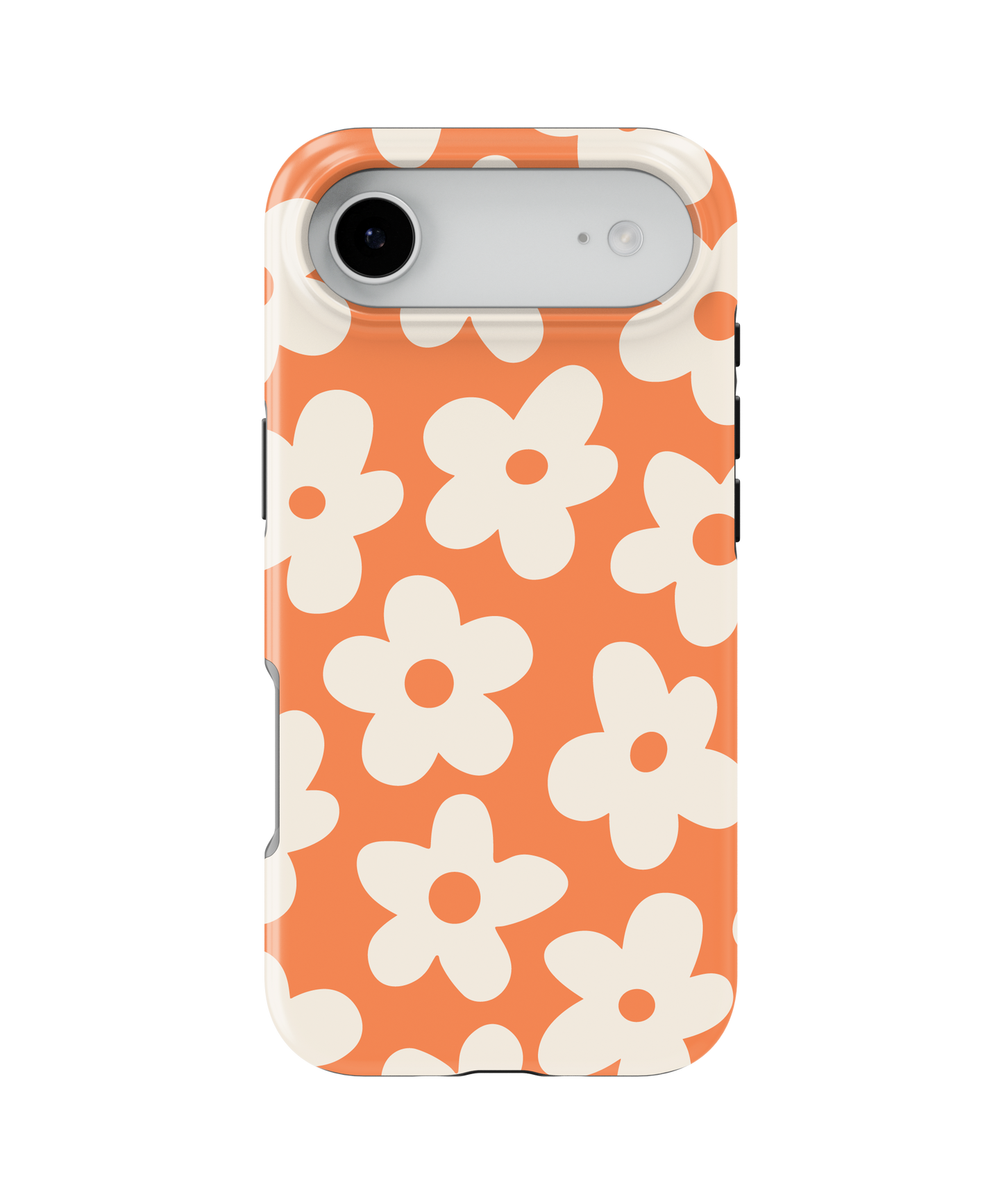 Tangerine Big Blooms MagSafe Phone Case
