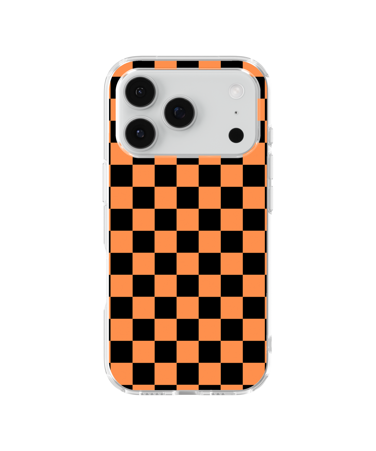Classic Halloween Checkers Clear Case Insert