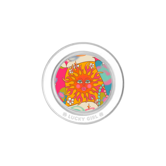 Neon Cosmos Phone Grip Insert