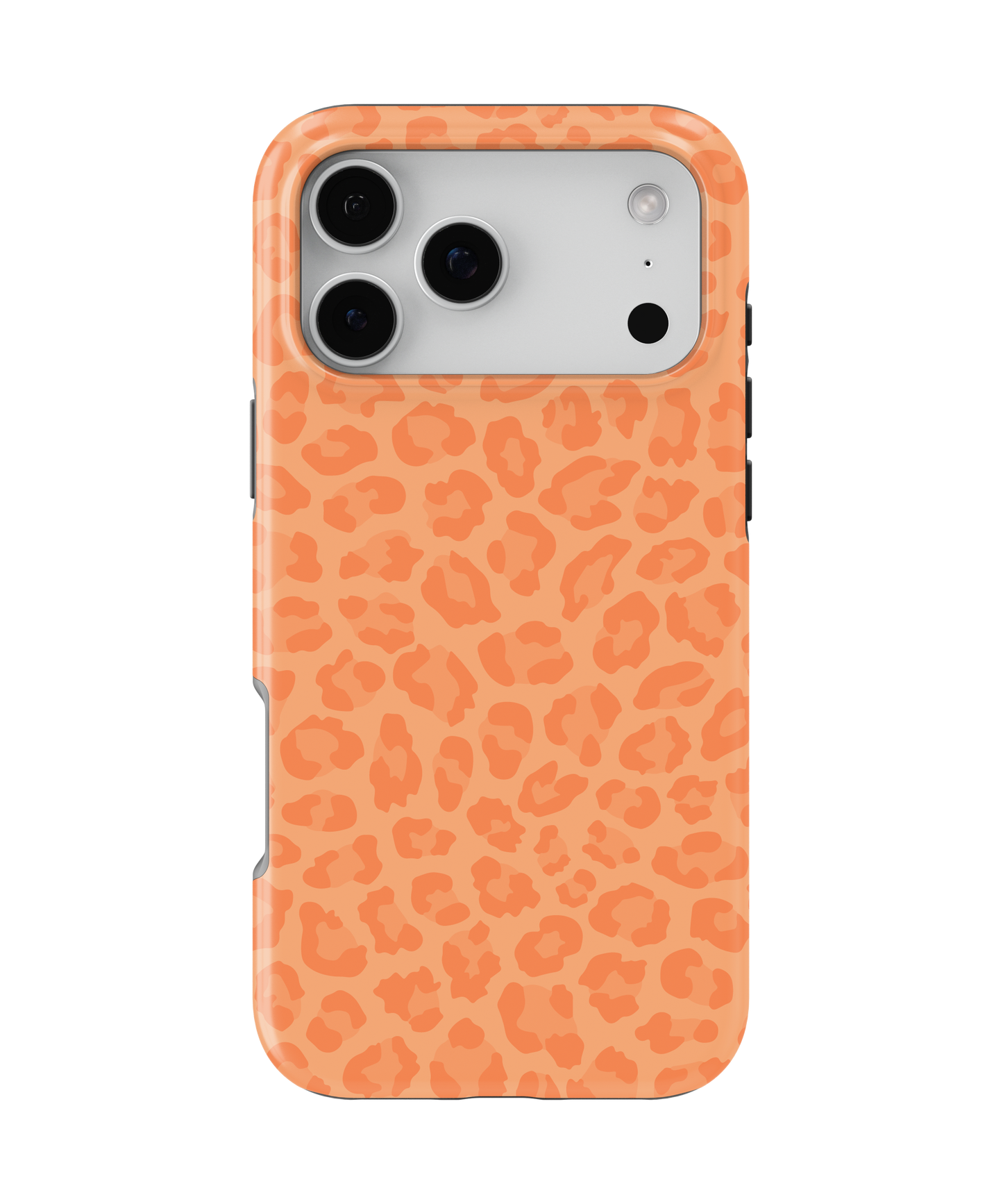 Tangerine Leopard MagSafe Phone Case