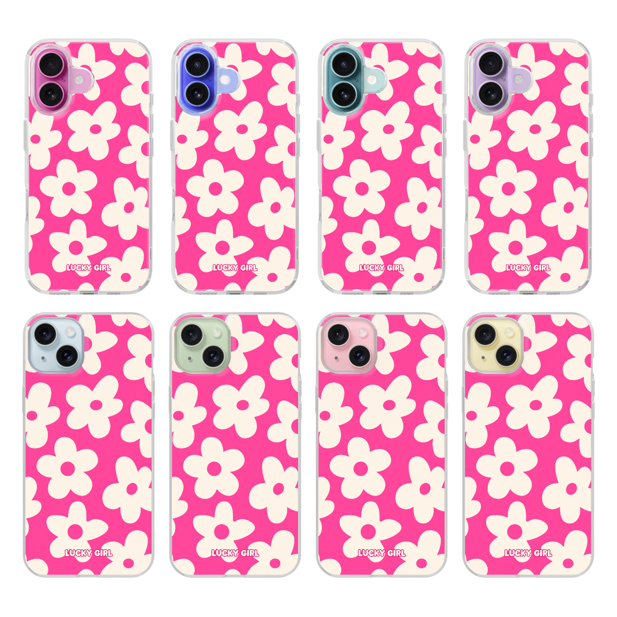 It Girl Big Blooms Clear Case Insert