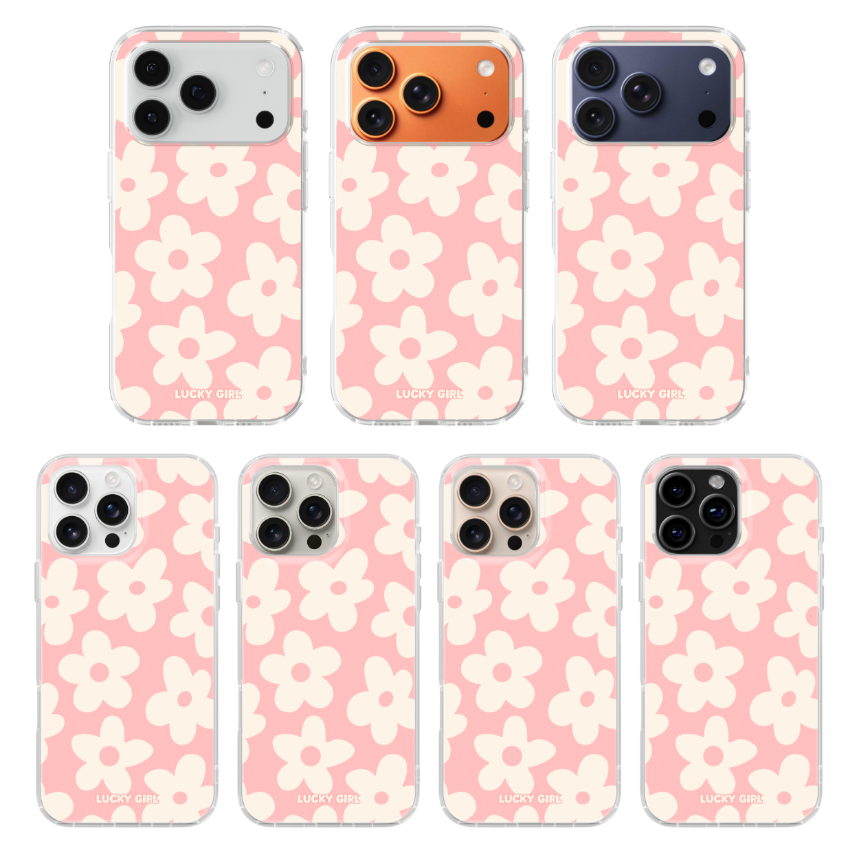Pinky Swear Big Blooms Clear Case Insert