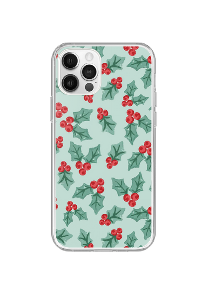 Holly Jolly Clear Case Insert