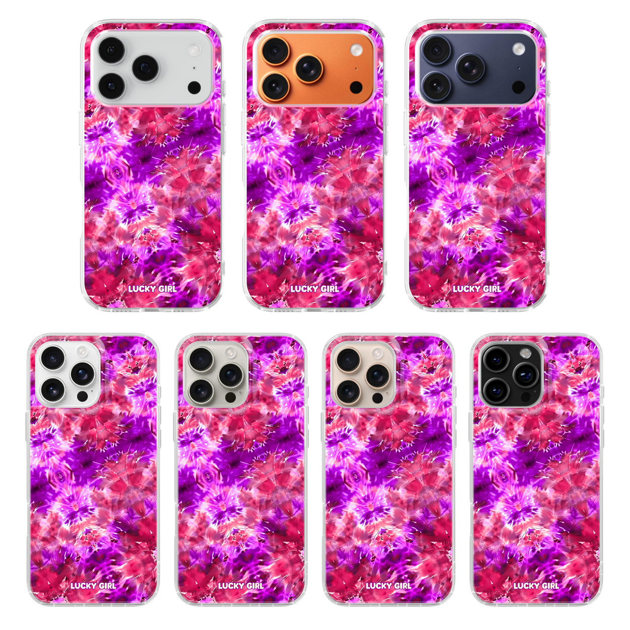 Electric Burst Clear Case Insert