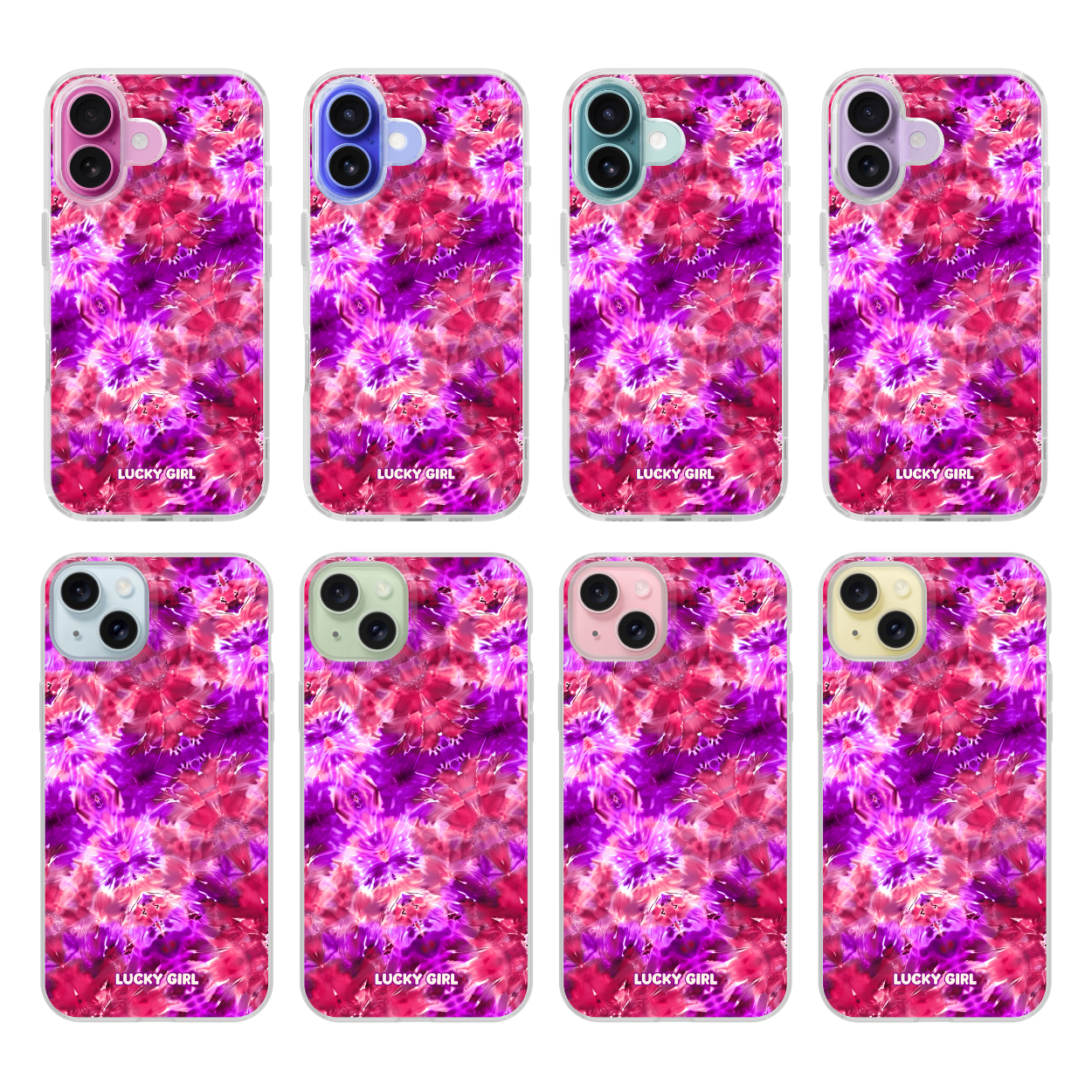 Electric Burst Clear Case Insert