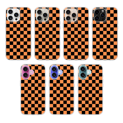 Classic Halloween Checkers Clear Case Insert
