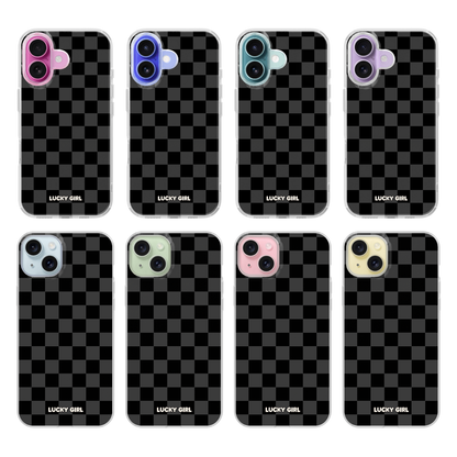 Onyx Checkers Clear Case Insert