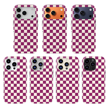Velvet Checkers II Phone Case