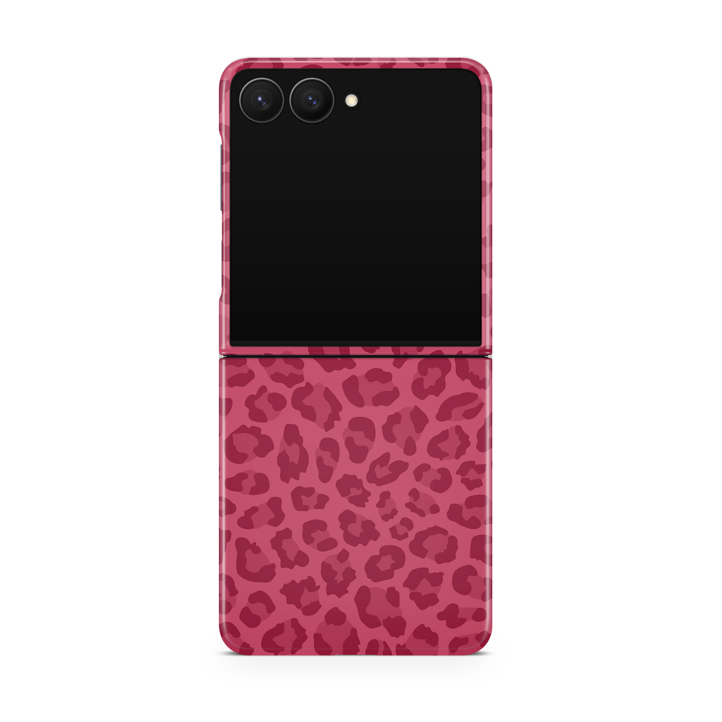 Black Cherry Leopard MagSafe Phone Case