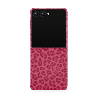 Black Cherry Leopard MagSafe Phone Case