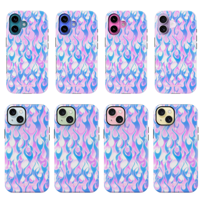 Ultraviolet Flames Phone Case