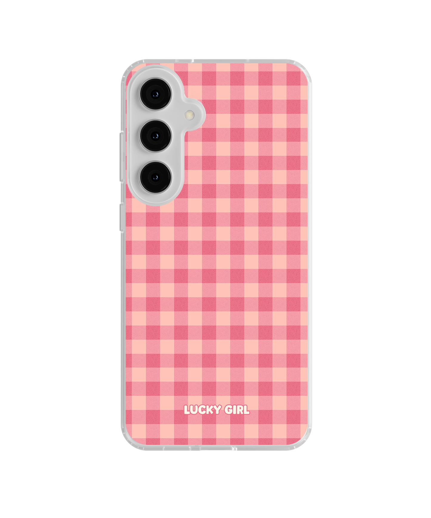 Sugar Gingham Clear Case Insert