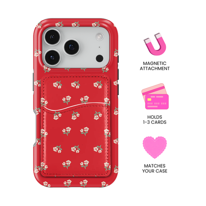 Poppy Pop MagSafe Card Holder
