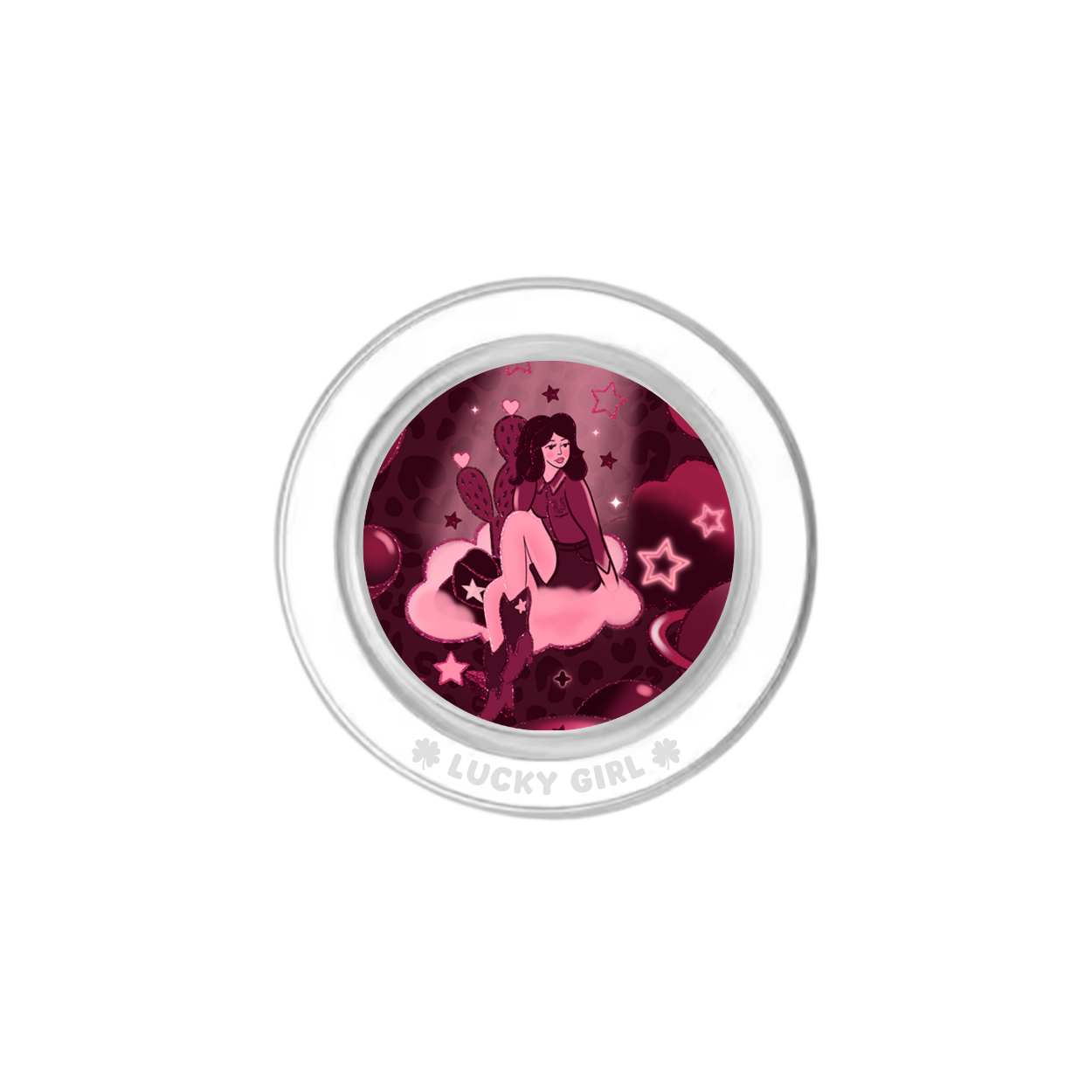 Cosmic Cowgirl Phone Grip Insert