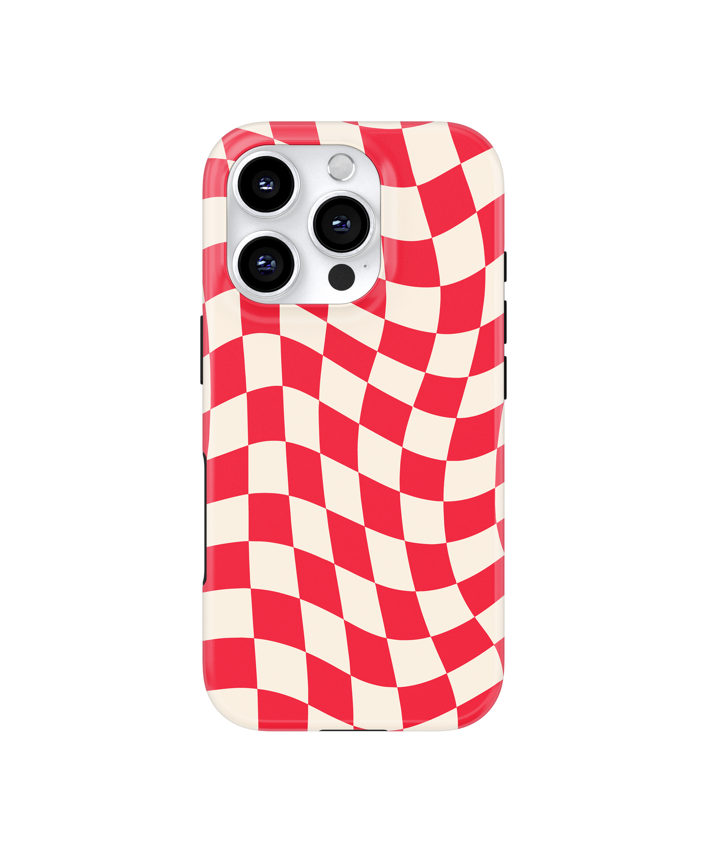 Vermillion Wavy Checkers II MagSafe Phone Case