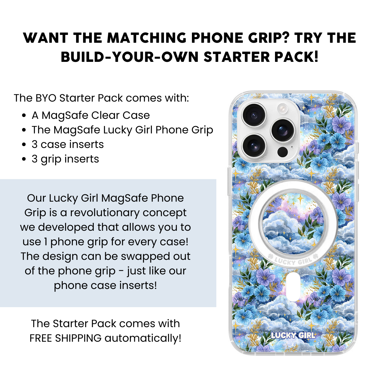 Daydream Daze Clear Case Insert