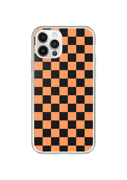 Classic Halloween Checkers Clear Case Insert