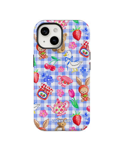 Gingham Goose Phone Case