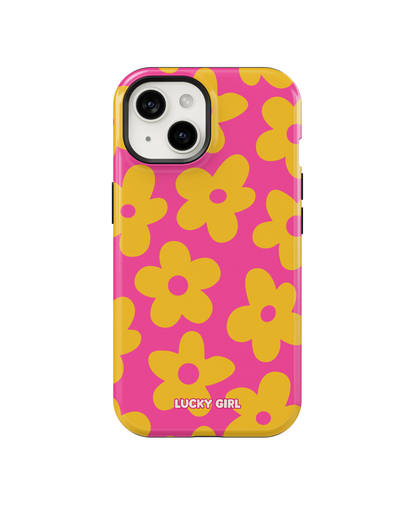 Pink Lemonade Big Blooms Phone Case