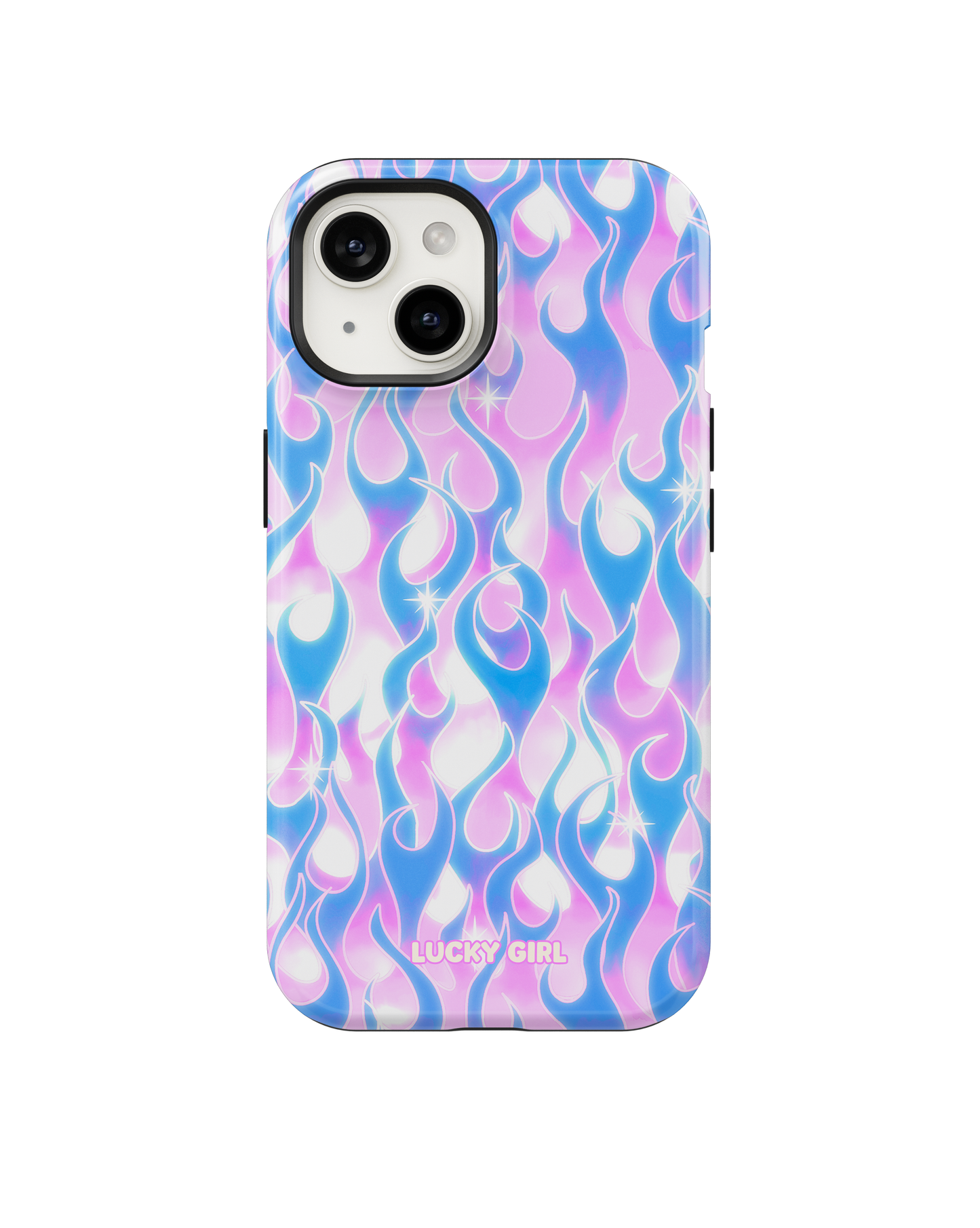 Ultraviolet Flames Phone Case